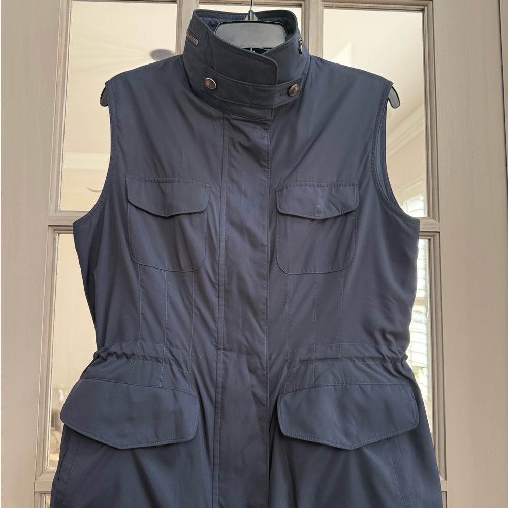 Women’s Loro Piana Cashmere Lined Utility Gilet
Vest size 44
